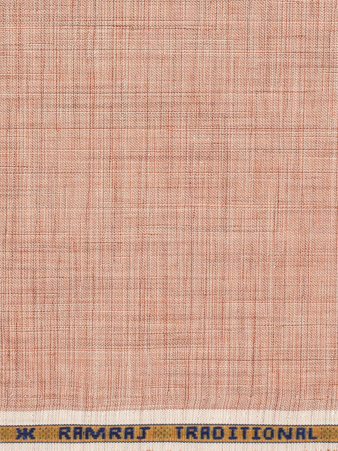 Cotton Rich Brown Plain Shirt Fabric Infinity - Image 3