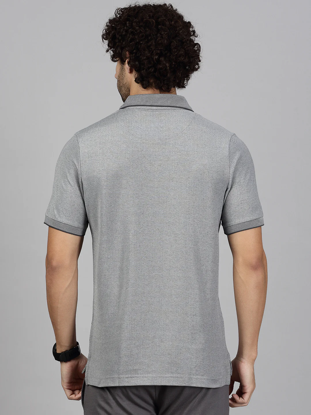 Cotton Rich Grey & Grape Expert Polo Tshirt Combos - Image 10