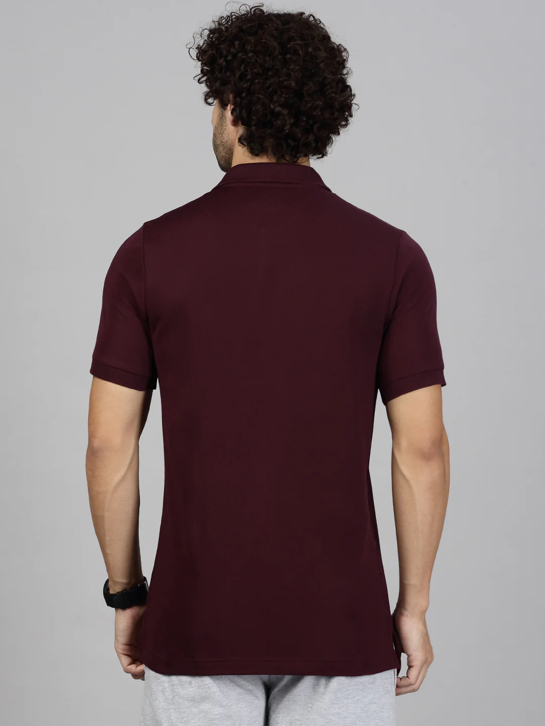 Cotton Rich Pique Polo Grape - Image 3