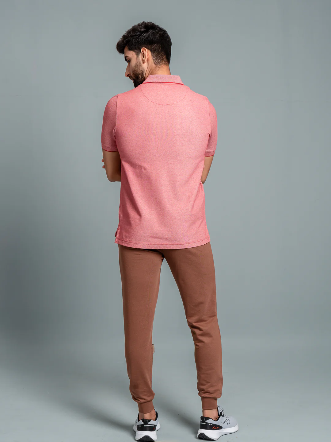 Cotton Rich Pique Polo Red - Image 4