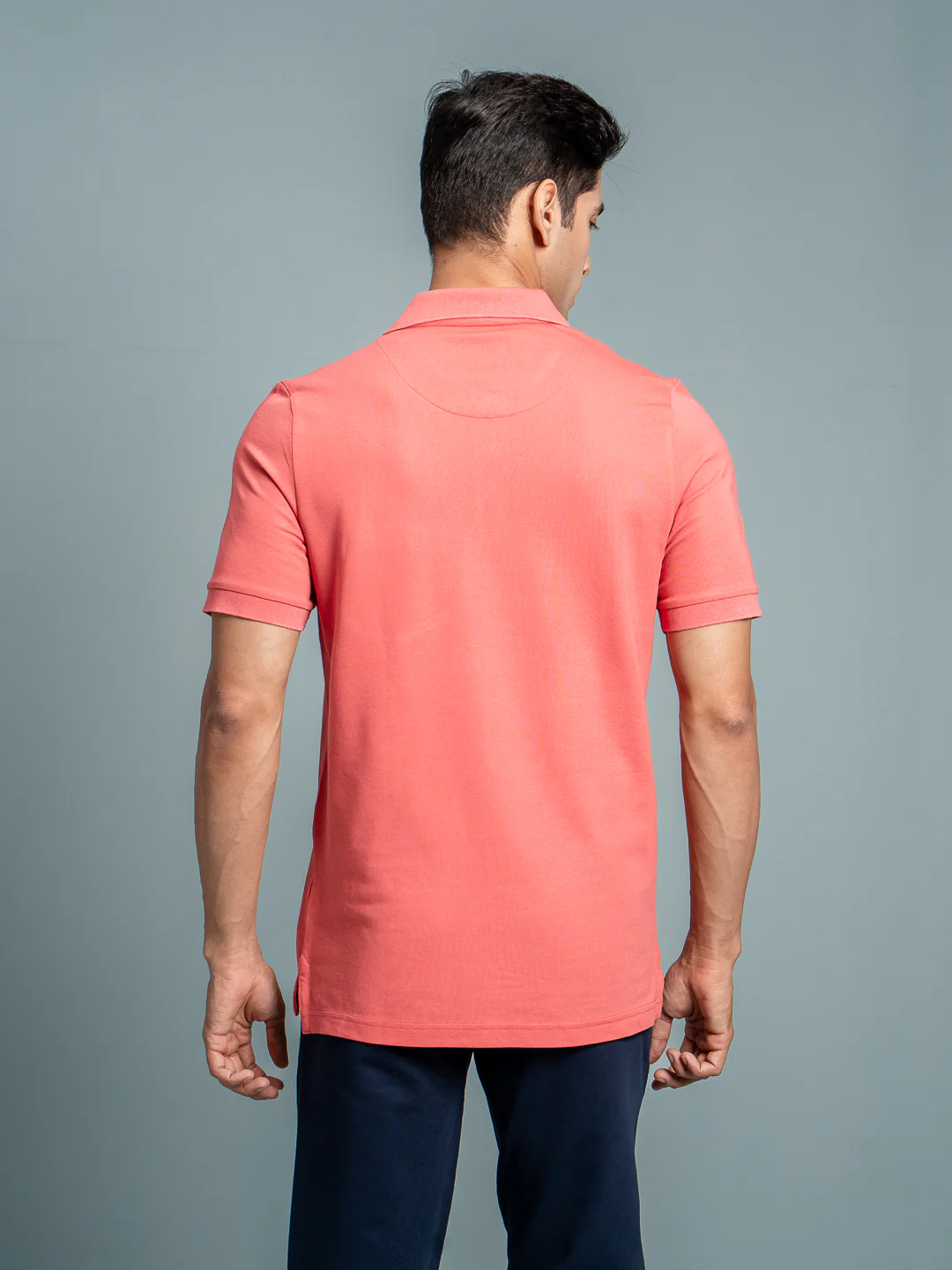Cotton Rich Pique Polo Red - Image 5