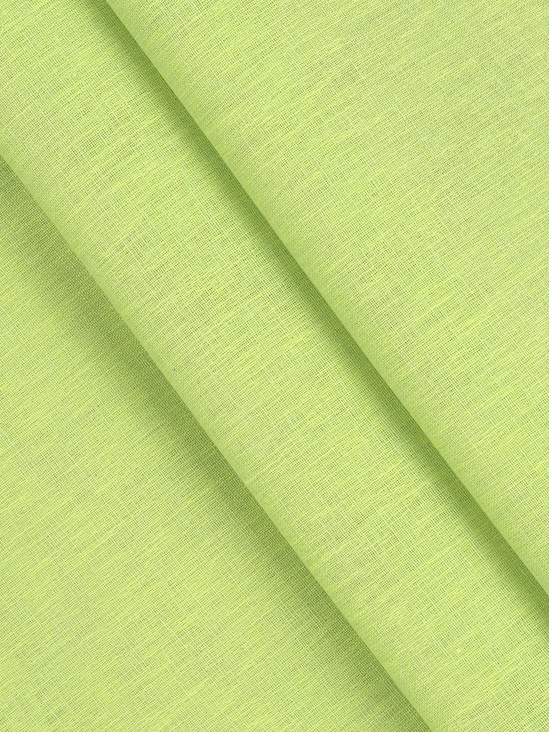 Cotton Rich Plain Shirt Fabric Green High Style - Image 2