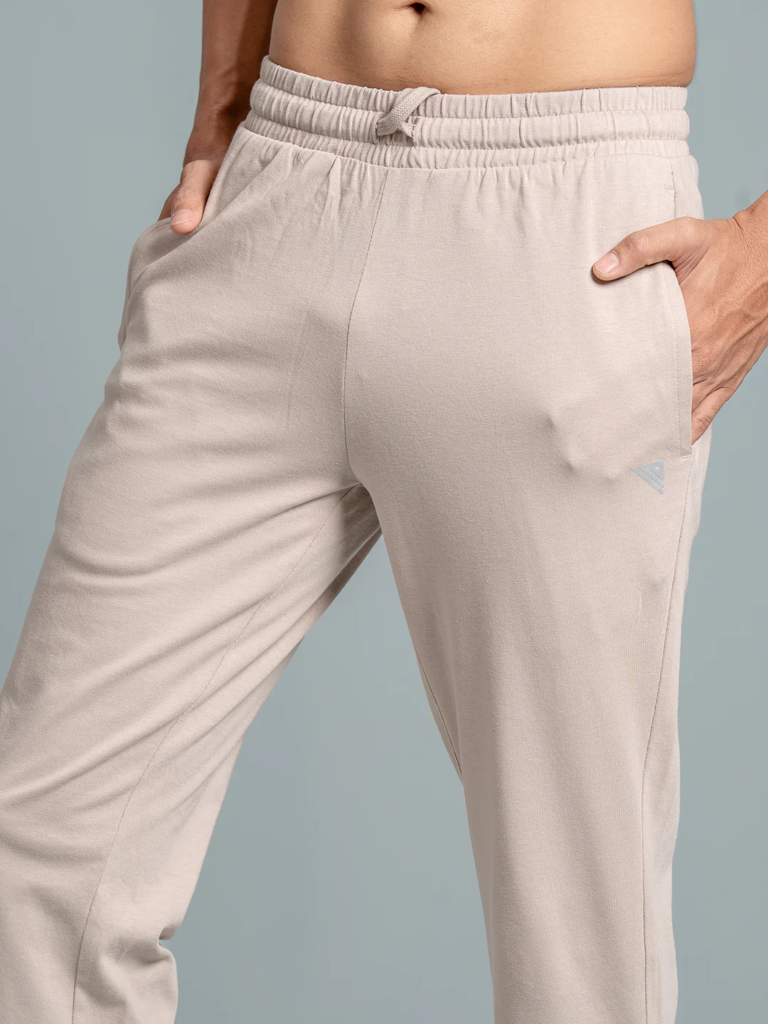 Cotton Rich Regular Fit Track Beige - Image 3