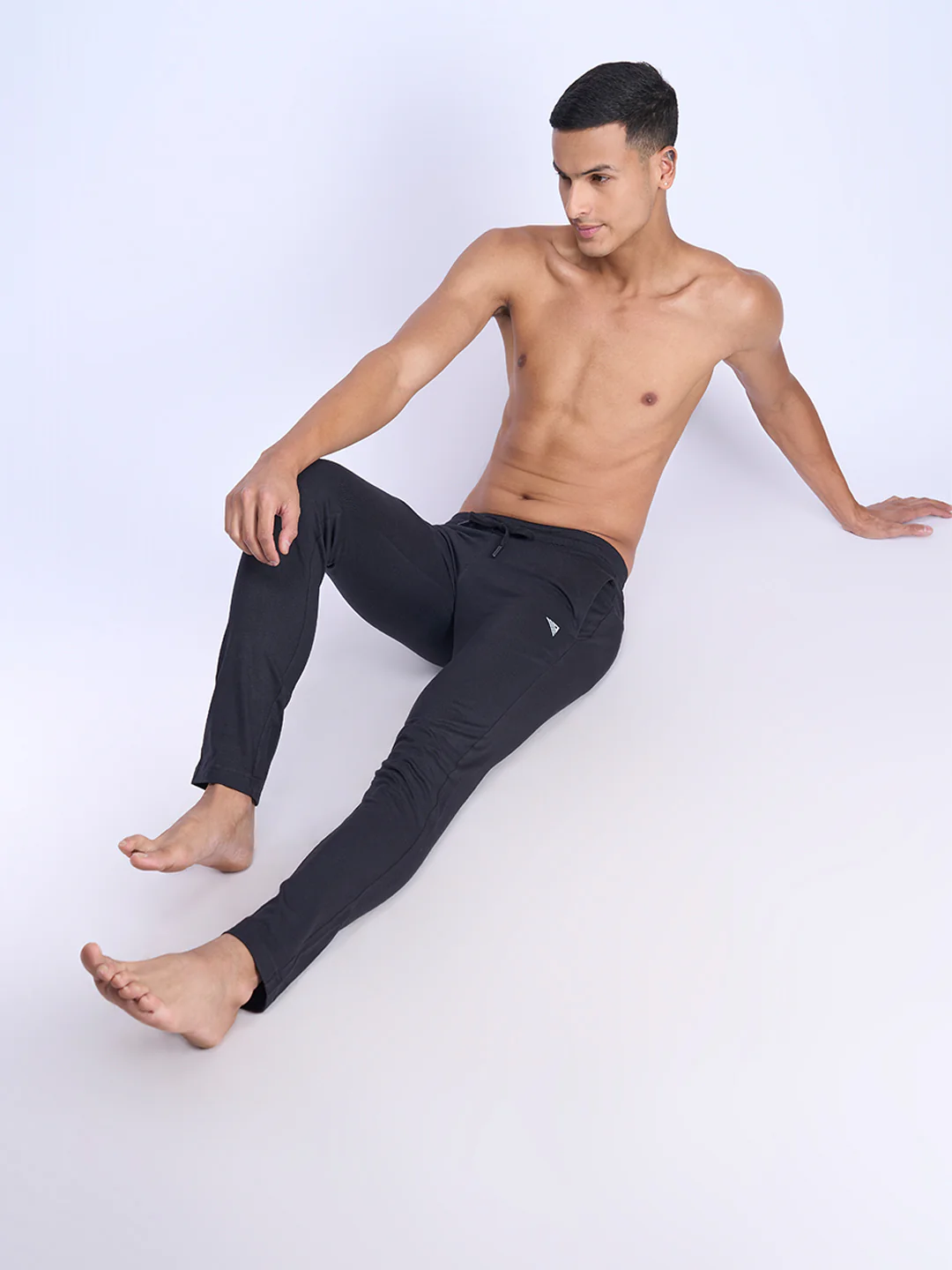 Cotton Rich Regular Fit Track Black - Image 3