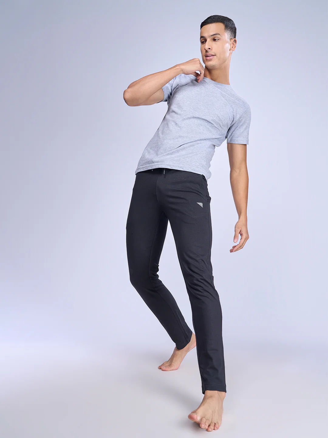 Cotton Rich Regular Fit Track Black - Image 5