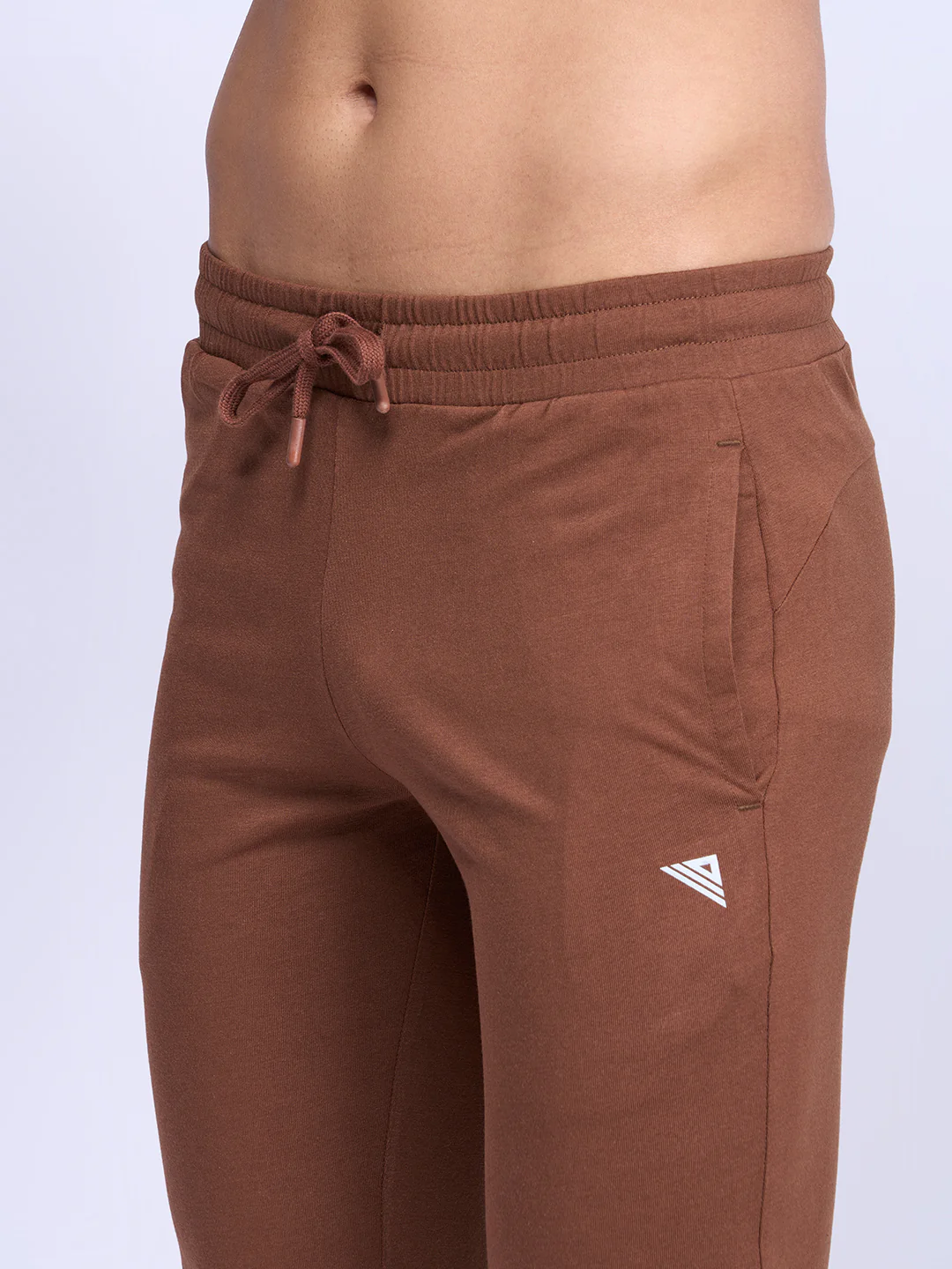 Cotton Rich Regular Fit Track Brown - Image 2