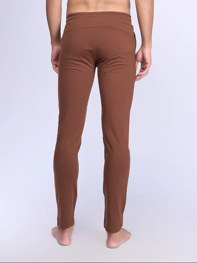 Cotton Rich Regular Fit Track Brown - Image 5