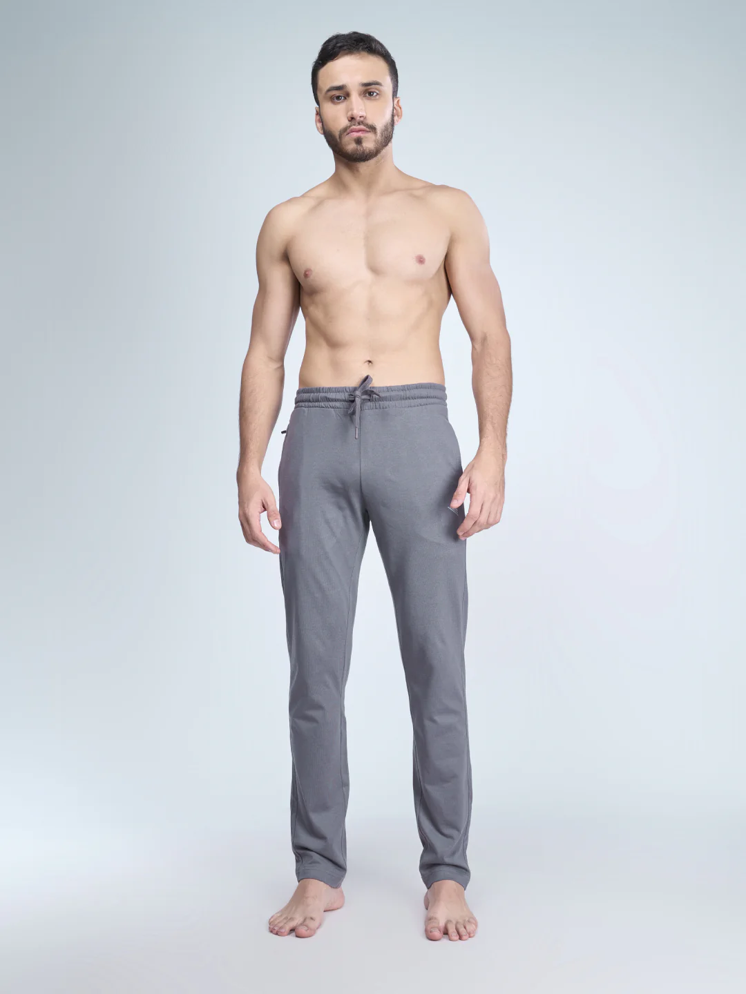 Cotton Rich Regular Fit Track Dark Grey - Image 6