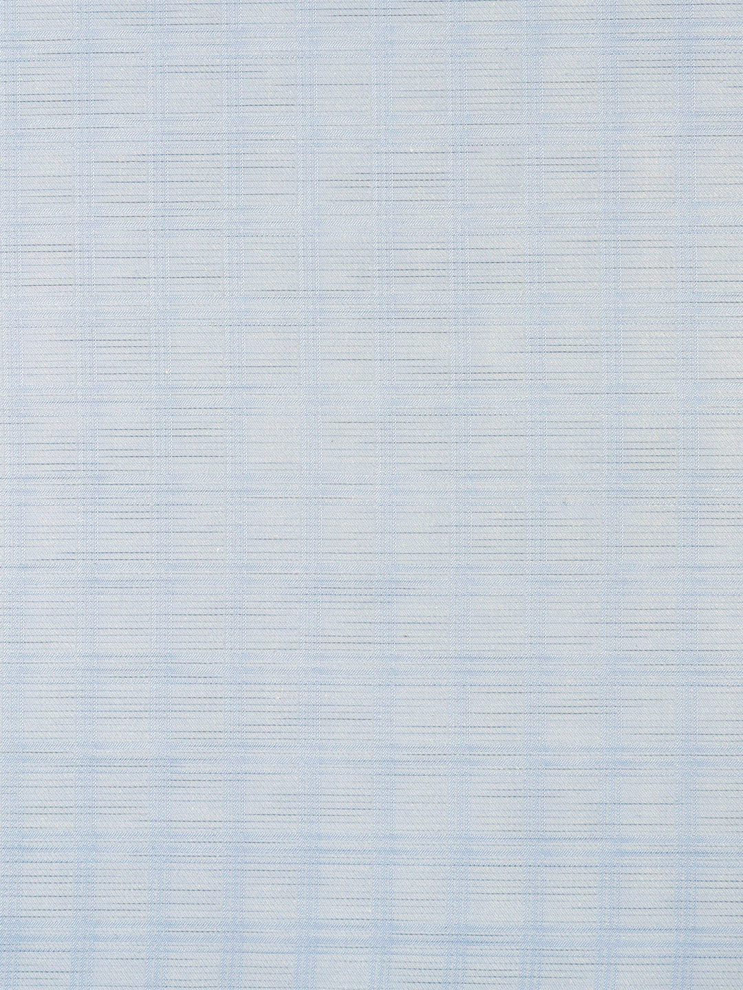 Cotton Rich Self Design Shirt Fabric Blue HI-Tech - Image 3