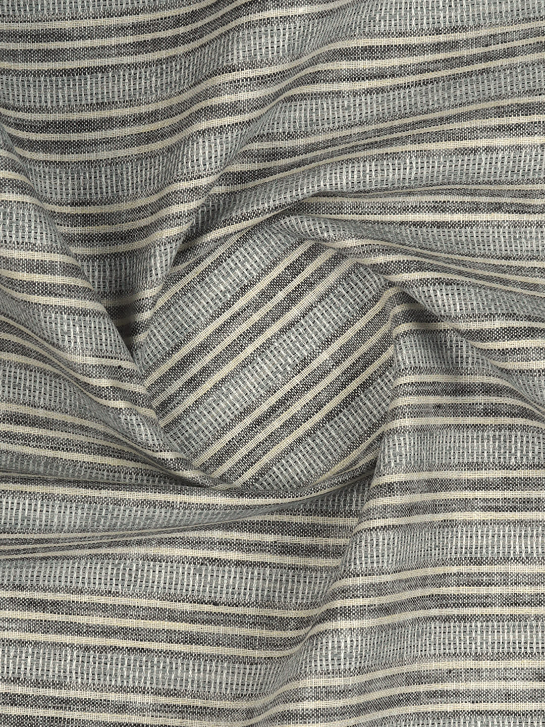 Cotton Rich Self Design Shirt Fabric Grey High Style