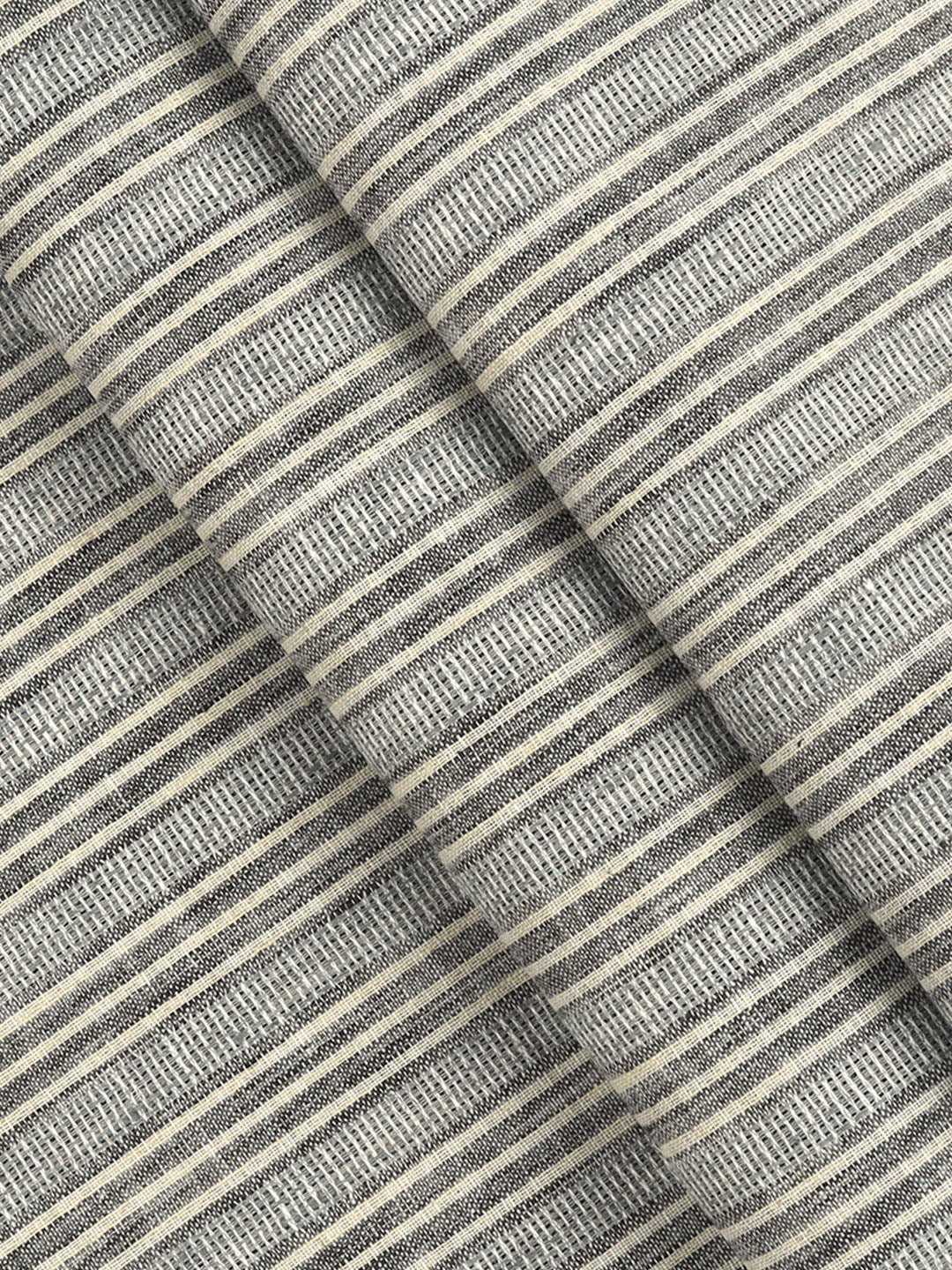 Cotton Rich Self Design Shirt Fabric Grey High Style - Image 2
