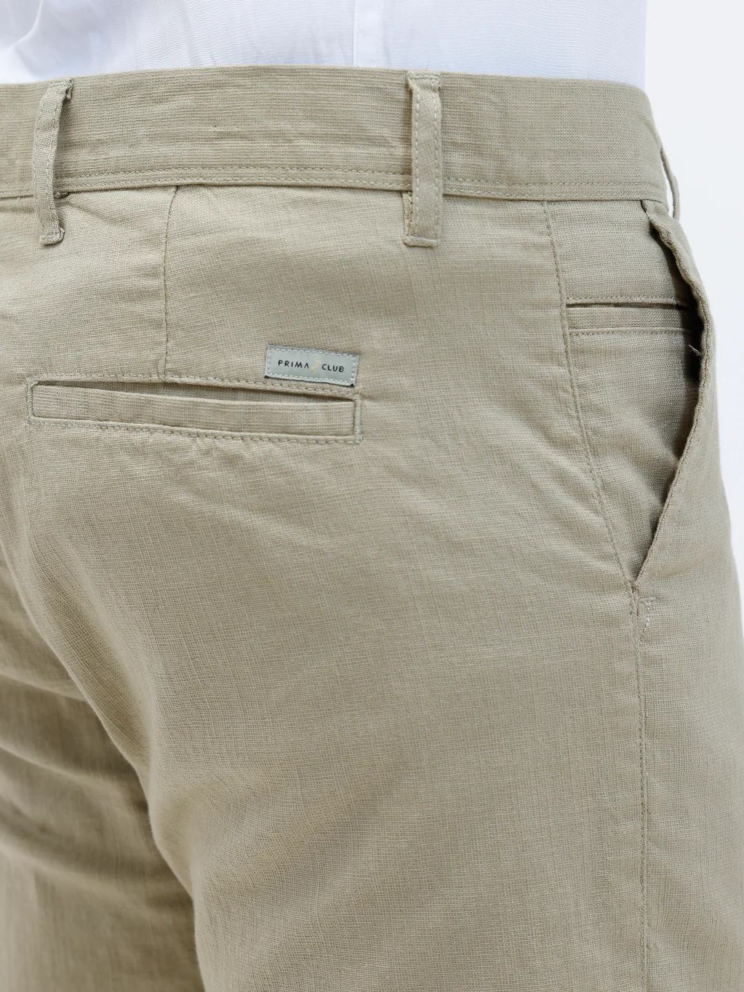 Cotton Rich Shirt and Linen Cotton Light Olive Trousers Combo TR15505 - Image 8