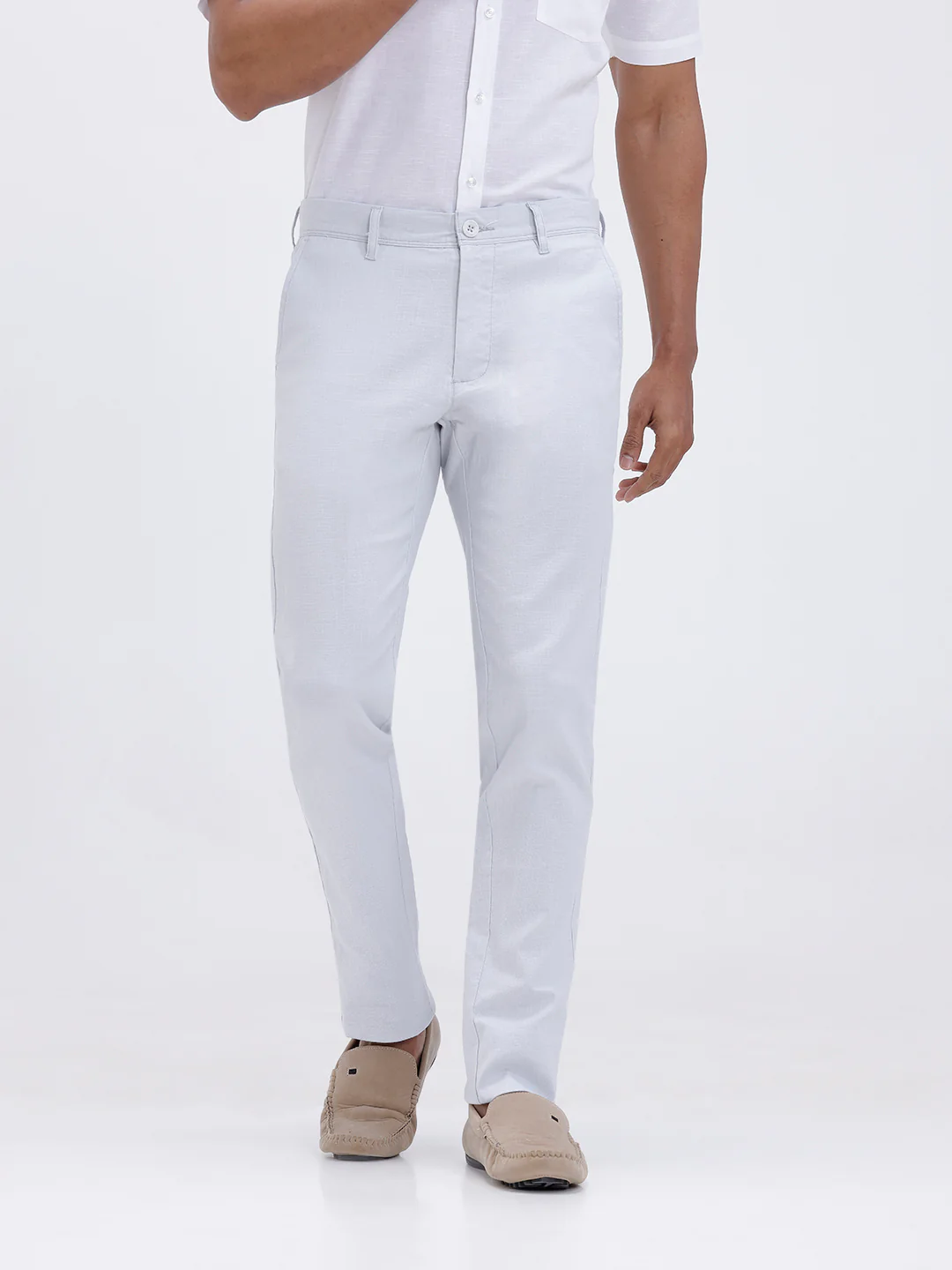 Cotton Shirt and Linen Cotton Light Blue Trousers Combo TR15502 - Image 5