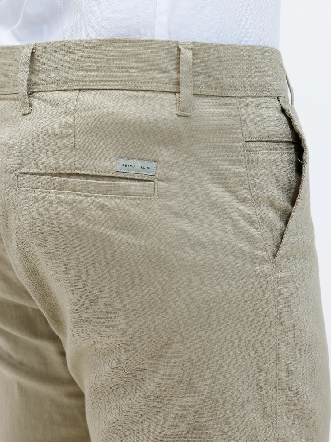 Cotton Shirt and Linen Cotton Light Olive Trousers Combo TR15505 - Image 6