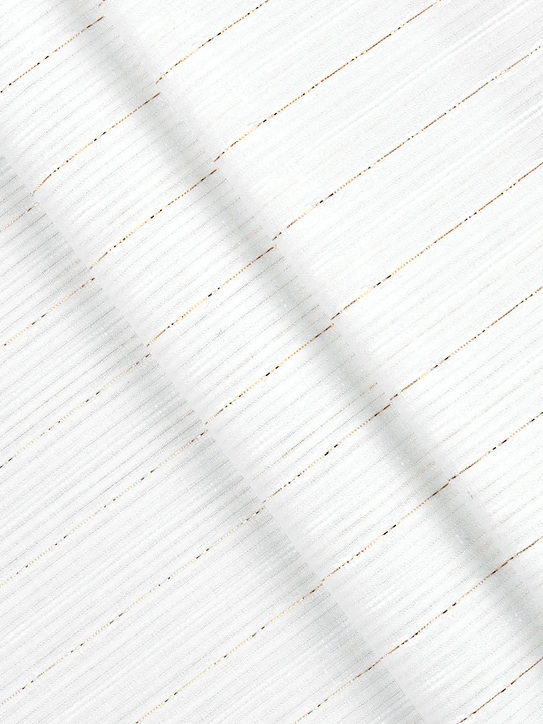 Cotton Stripes White Shirt Fabric Rich Star C04 - Image 2