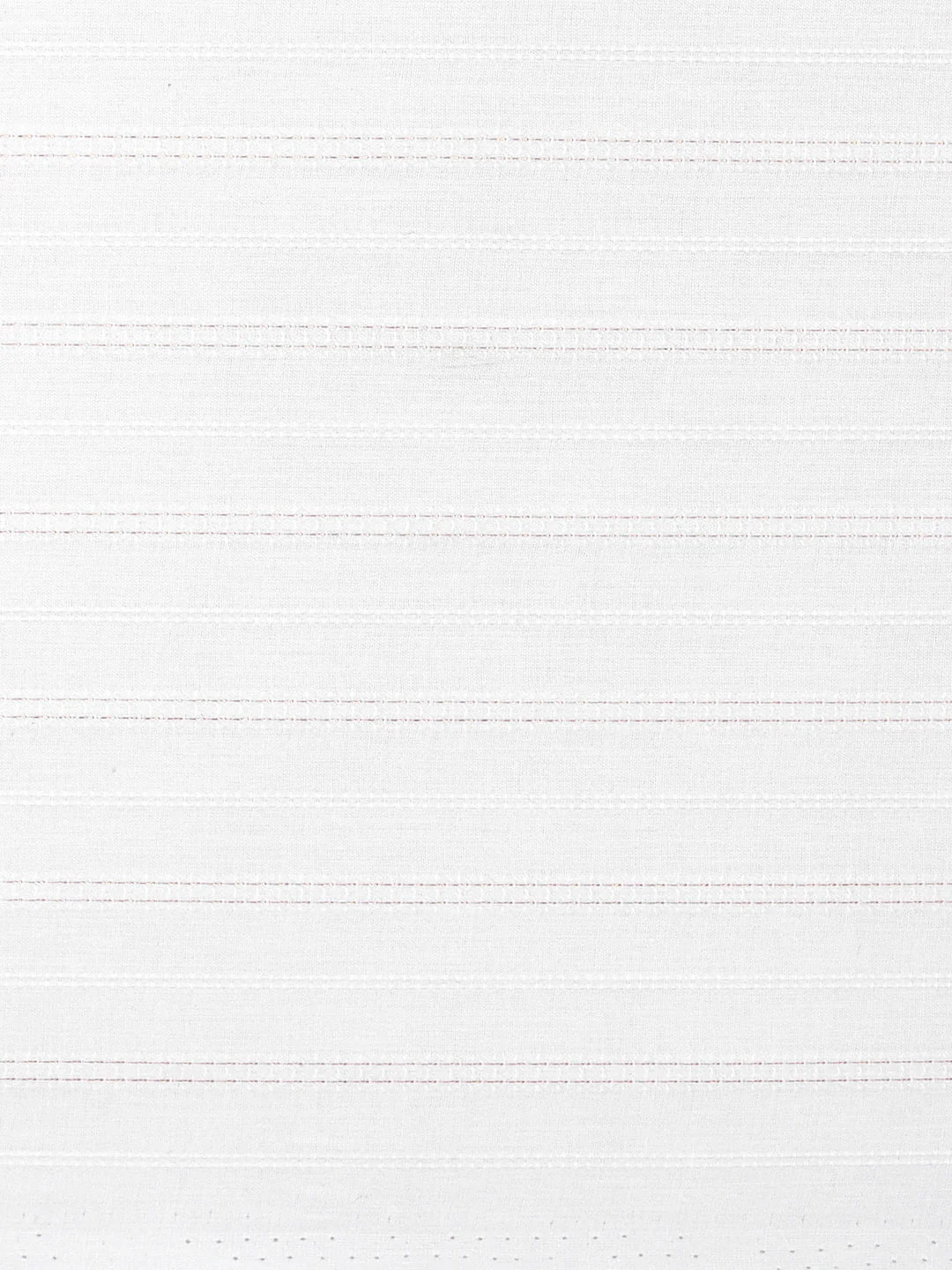 Cotton Stripes White Shirt Fabric Rich Star C06 - Image 3
