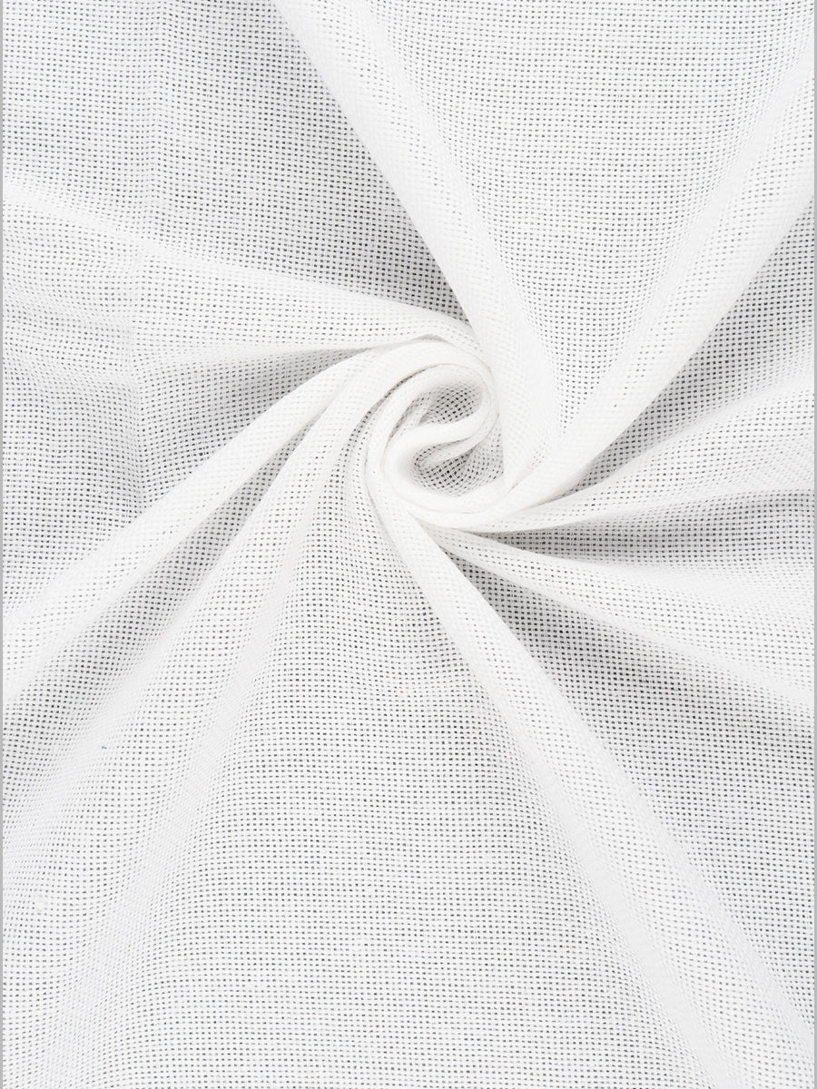 Cotton White Bath Towel NO756 (Pack of 3) - Image 4