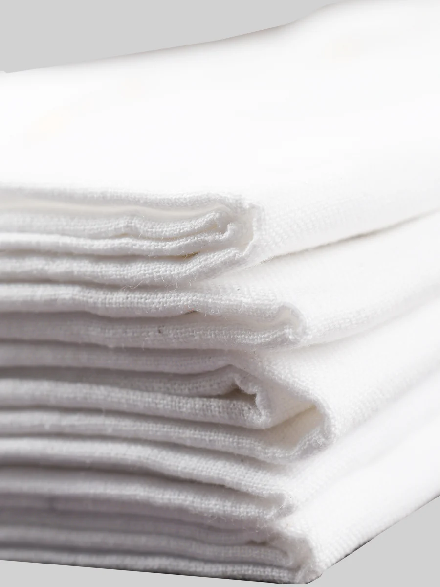 Cotton White Bath Towel Pack of 3 - Image 2
