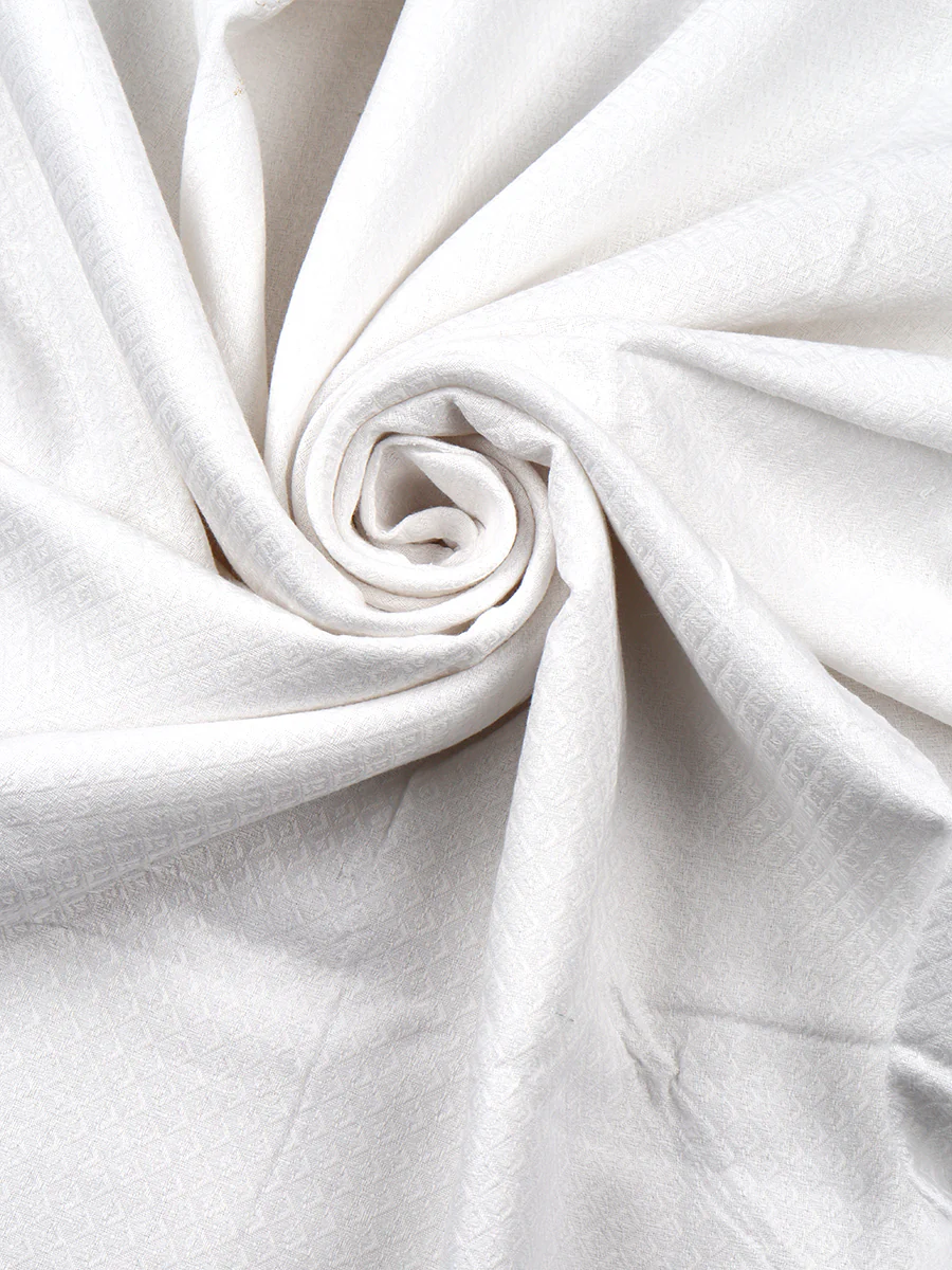 Cotton White Haj Towel - Image 2
