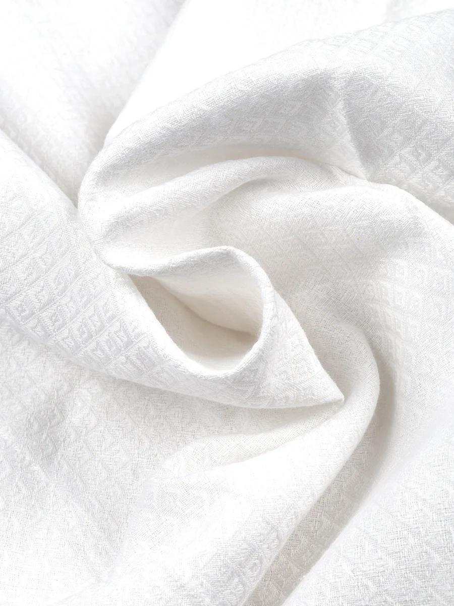 Cotton White Haj Towel - Image 3