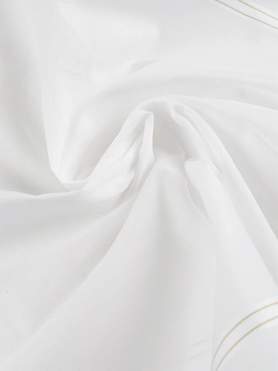 Cotton White Hand Kerchief 2700 (3 in 1) - Image 7