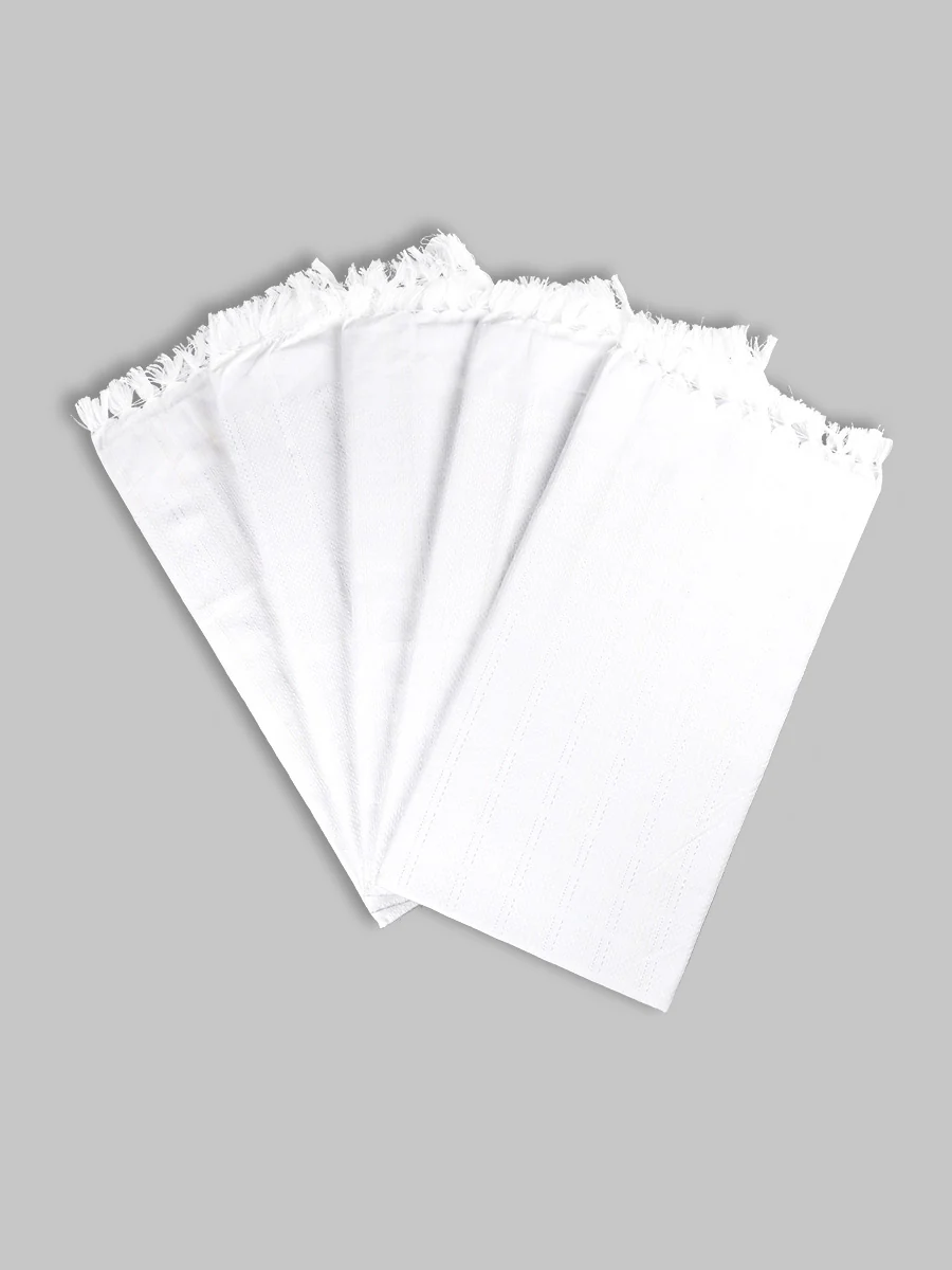 Cotton White Plain Bath Towel Flora ( Pack of 2) - Image 6