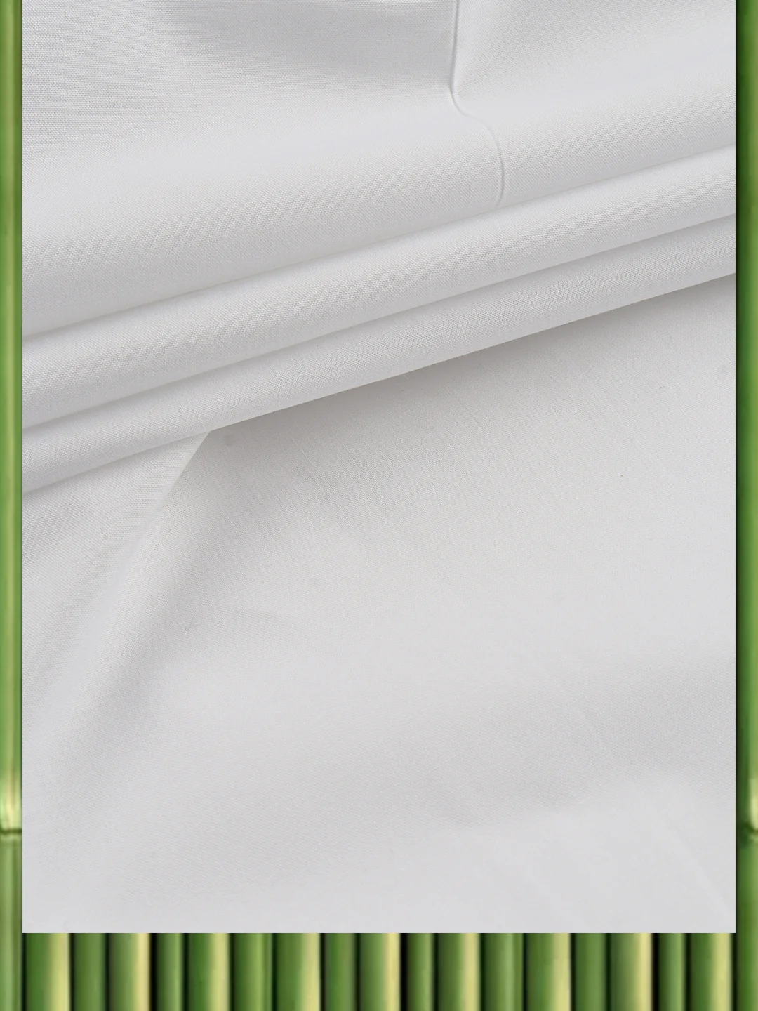 Men Mono Cotton White Shirting Fabric Cordial - Image 4