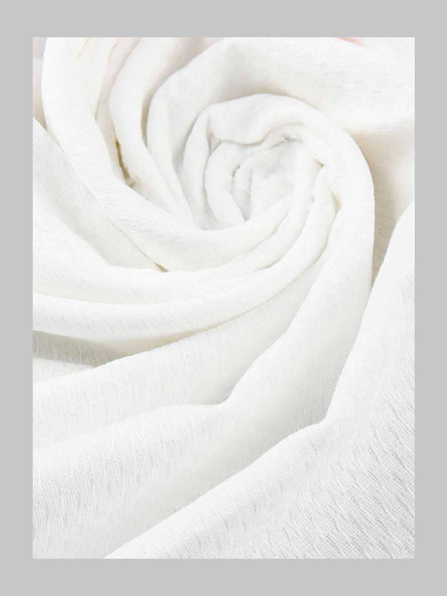 Cotton White with Assorted Border Bath Towel Chariot Pack of 2 - Image 13