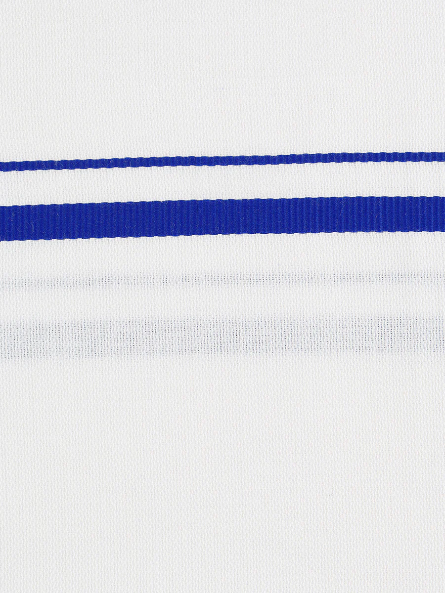 Cotton White with Assorted Border Bath Towel Tiger BB (Pack of 2) - Image 7