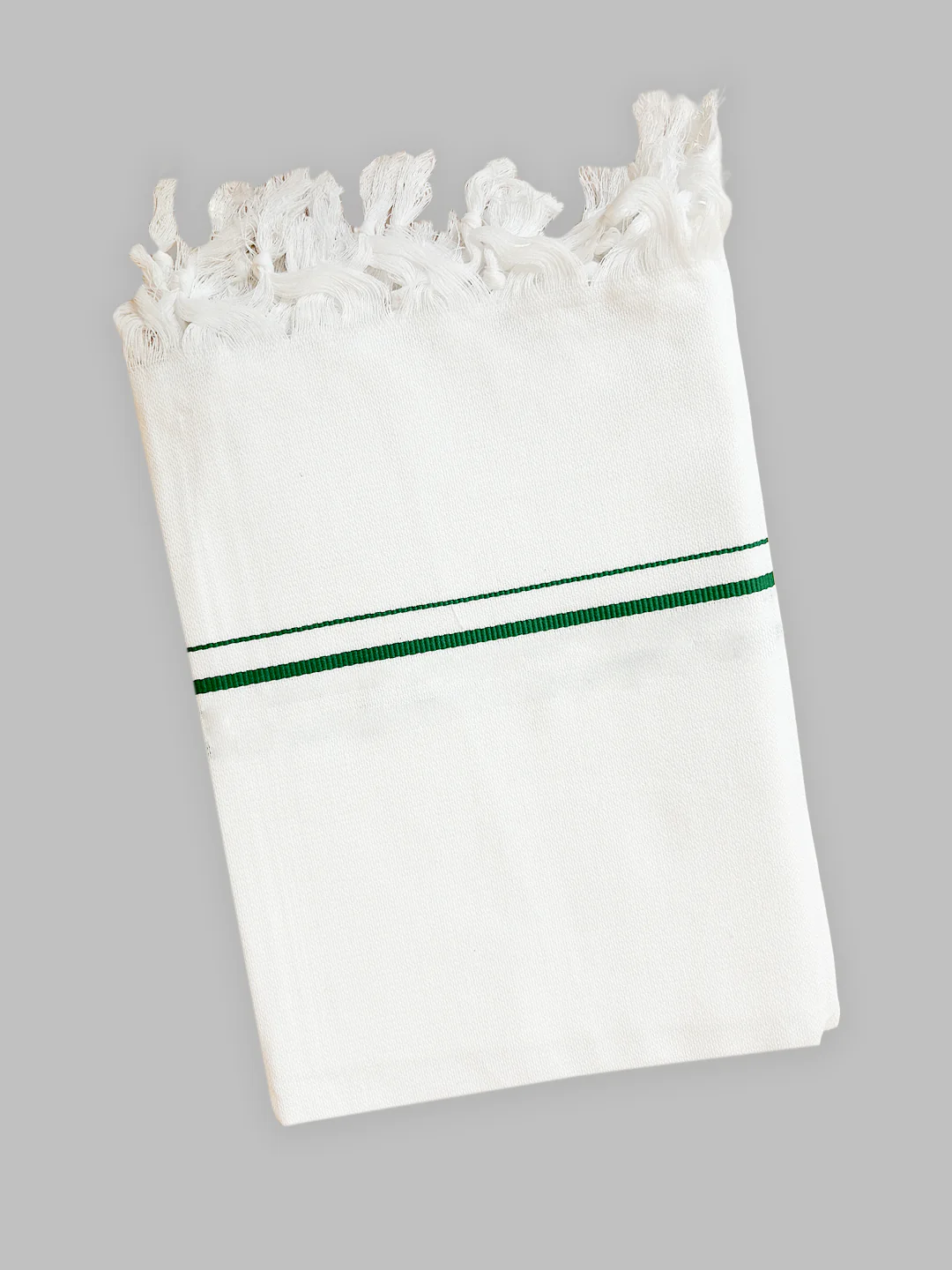 Cotton White with Assorted Colour Border Bath Towel SB Tiger - Image 4