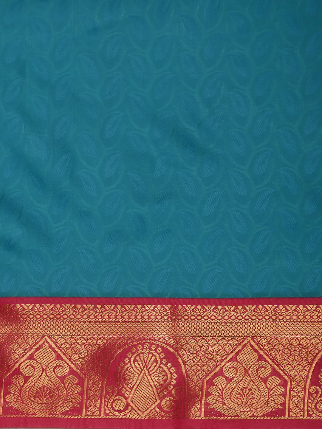 Couple Combo Shirt & Dhoti Set with Saree Jungle Green ASS121 - Image 8