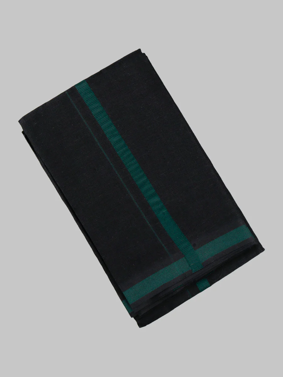 Devotional Black Towel with Big Border (Pack of 2) - Image 2