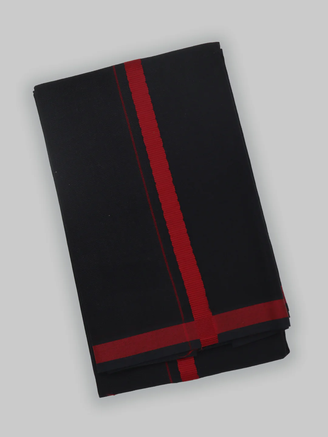 Devotional Black Towel with Big Border (Pack of 2) - Image 3