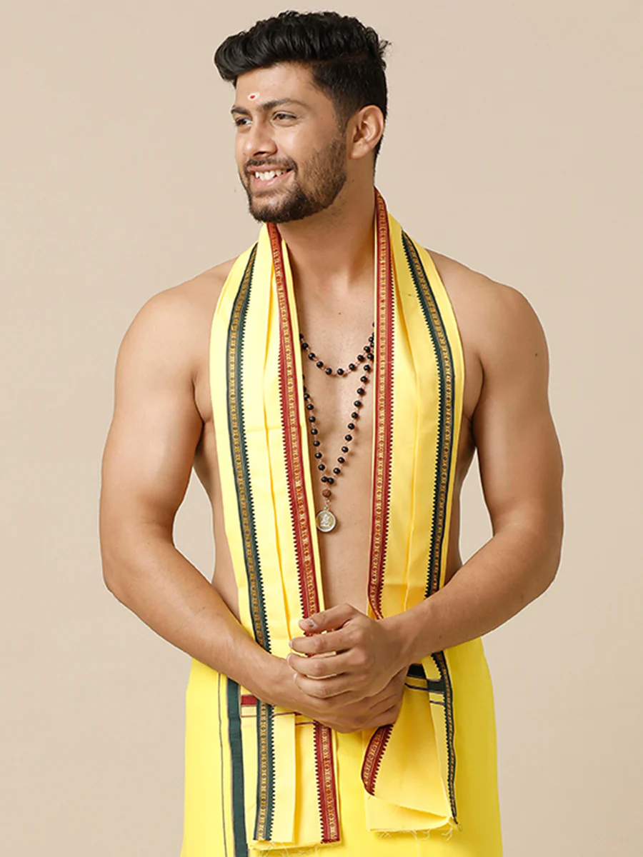 Devotional Gandarva Angavasthiram Yellow