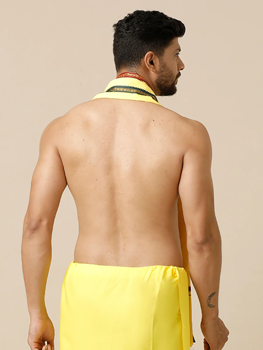 Devotional Gandarva Angavasthiram Yellow - Image 5