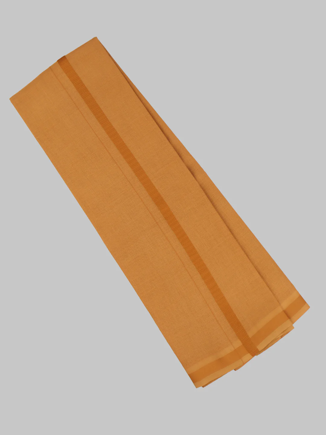 Devotional Kaavi Towel with Assorted Border Poojan (Pack of 2) - Image 3