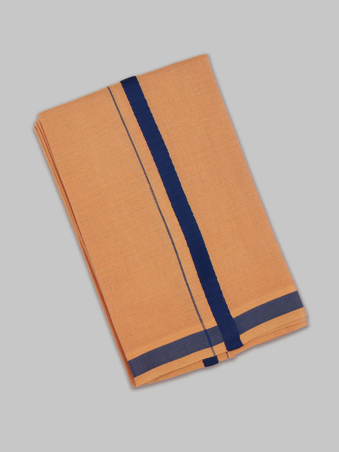Devotional Kaavi Towel with Assorted Border Poojan (Pack of 2) - Image 4