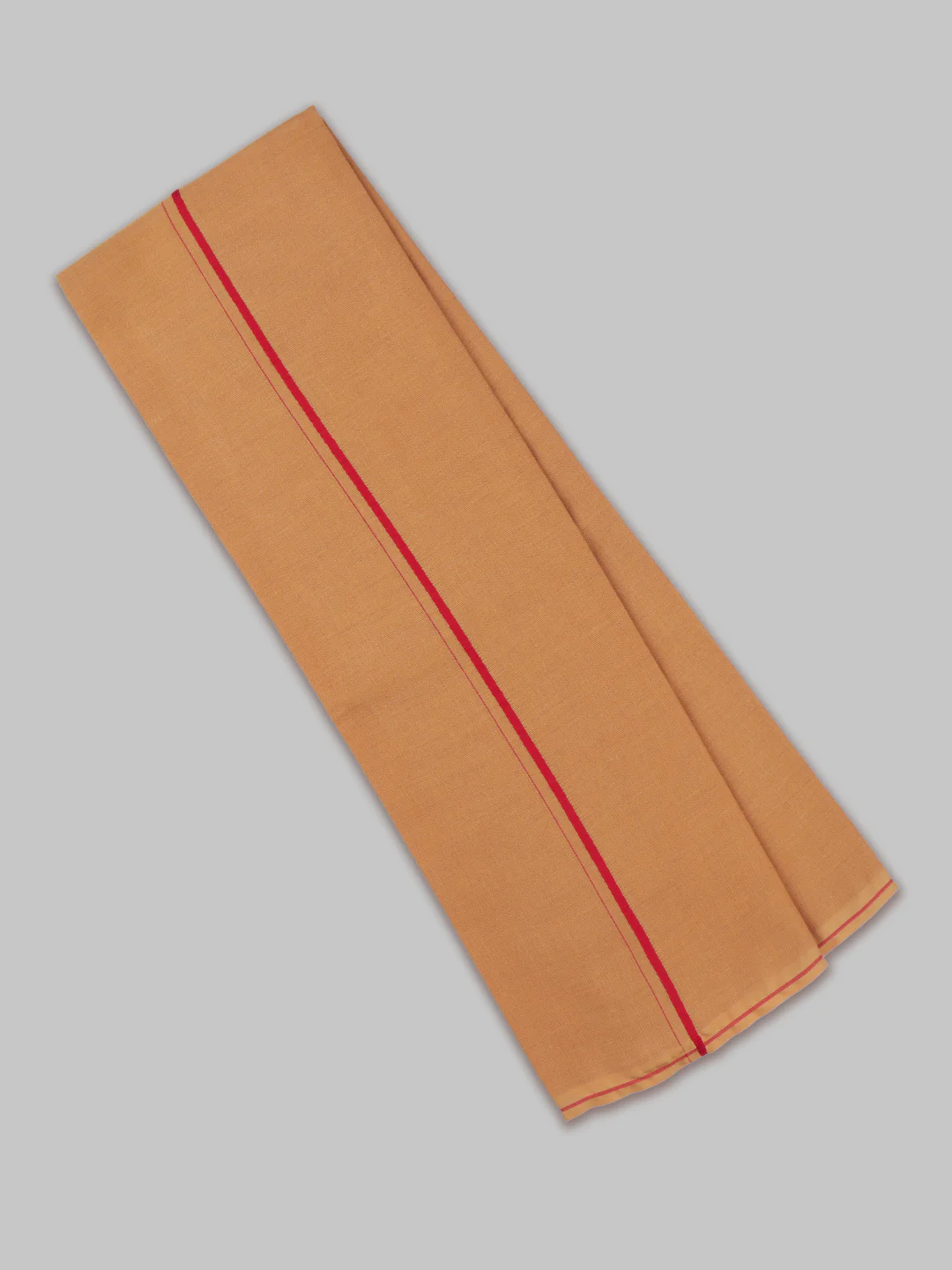 Devotional Kaavi Towel with Small Border Poojan (Pack of 2) - Image 3