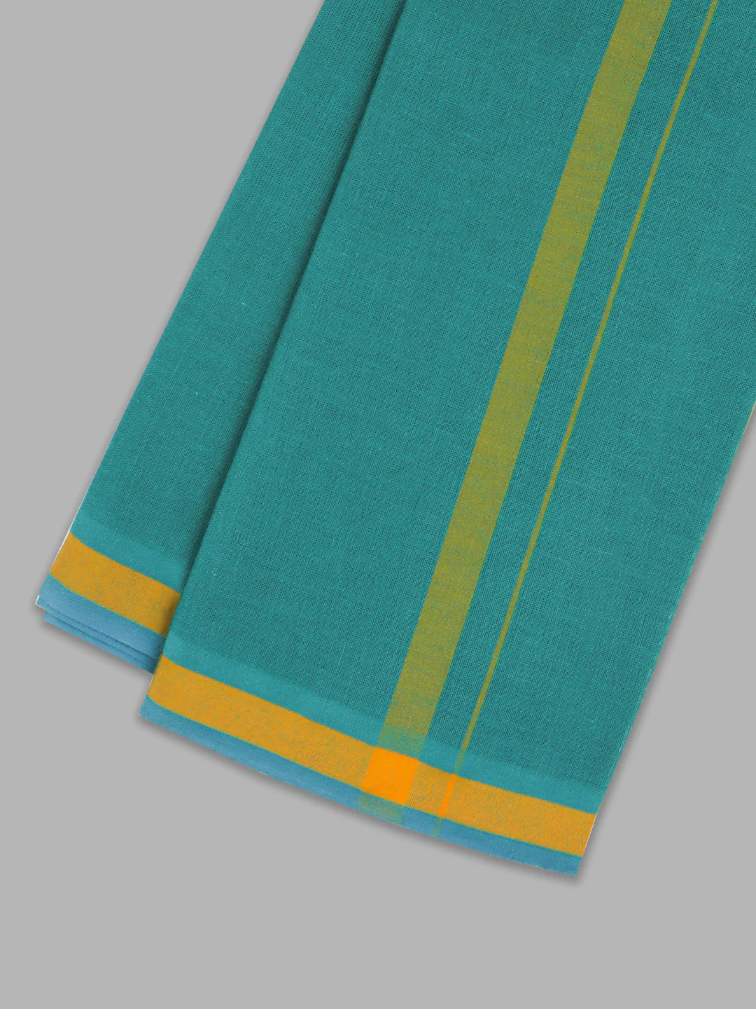 Devotional Madhava Green Towel (Pack of 2) - Image 6