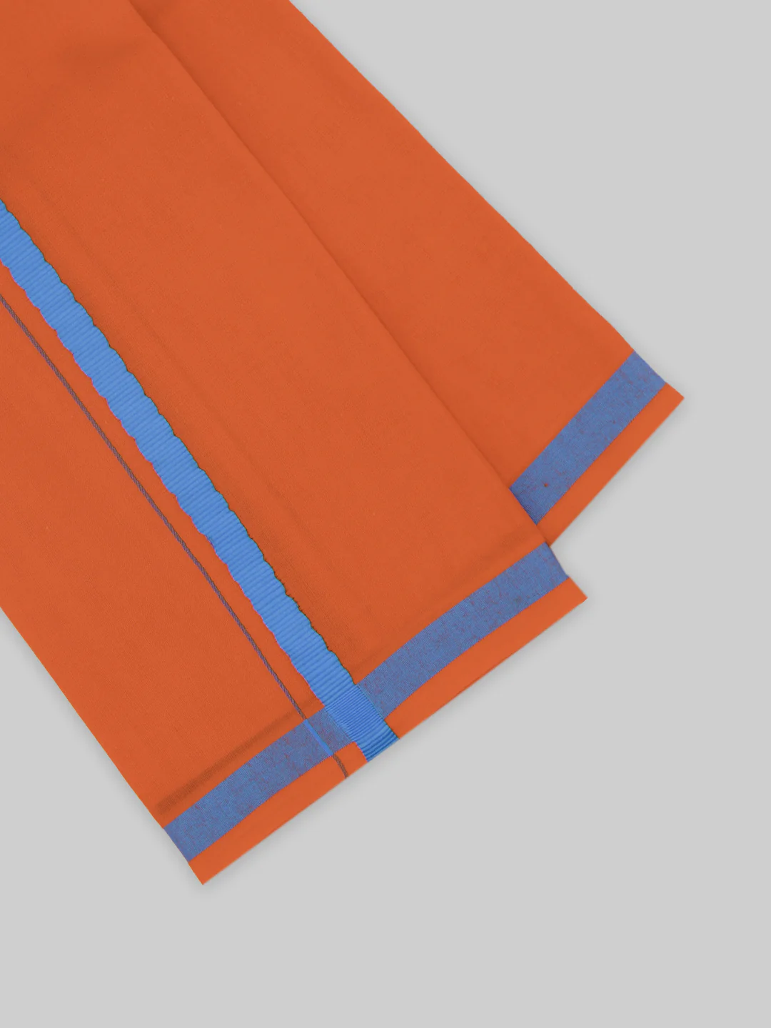 Devotional Orange Towel with Big Border (Pack of 2) - Image 4