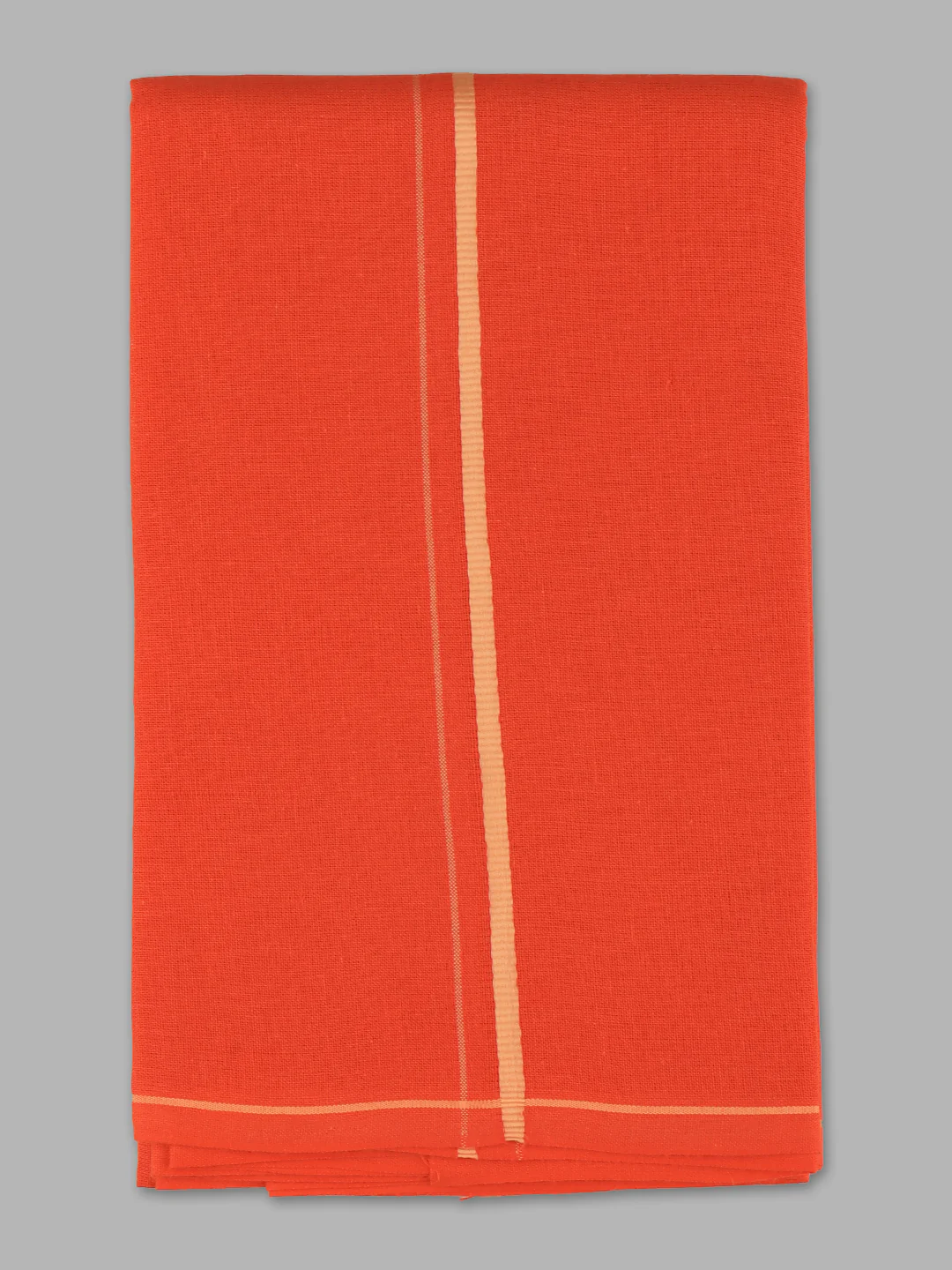 Devotional Orange Towel with Small Border (Pack of 2) - Image 2