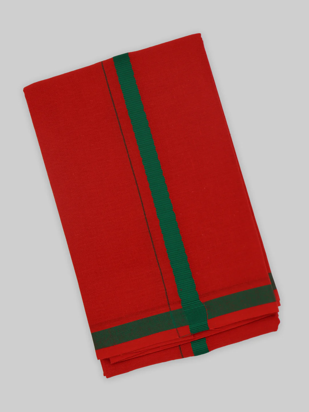 Devotional Red Towel with Big Border (Pack of 2) - Image 2