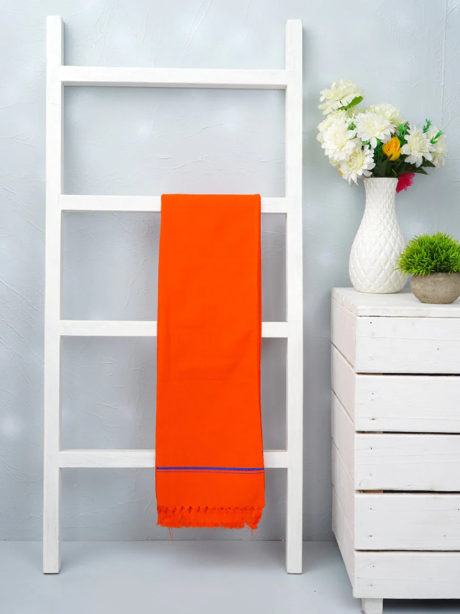 Devotional Towel Orange Hariharan (Pack of 2) - Image 3