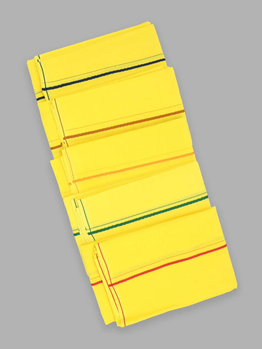Devotional Yellow Towel with Small Border (Pack of 2) - Image 2
