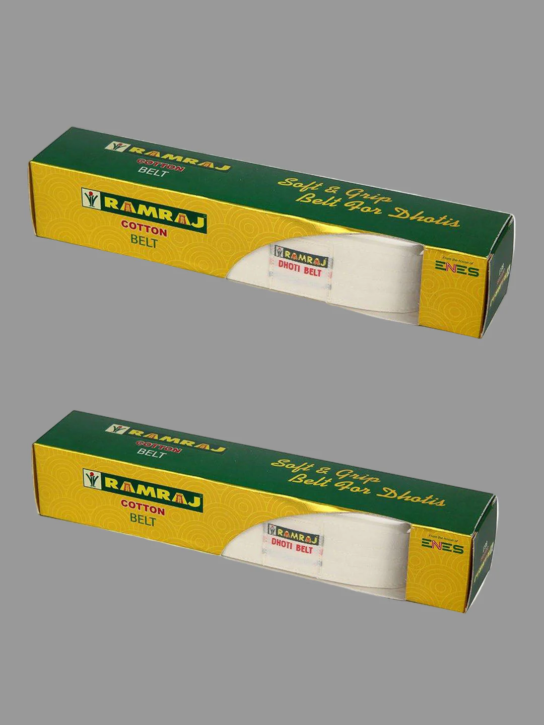 Dhoti Belts Cream Pack of 2 - Image 4