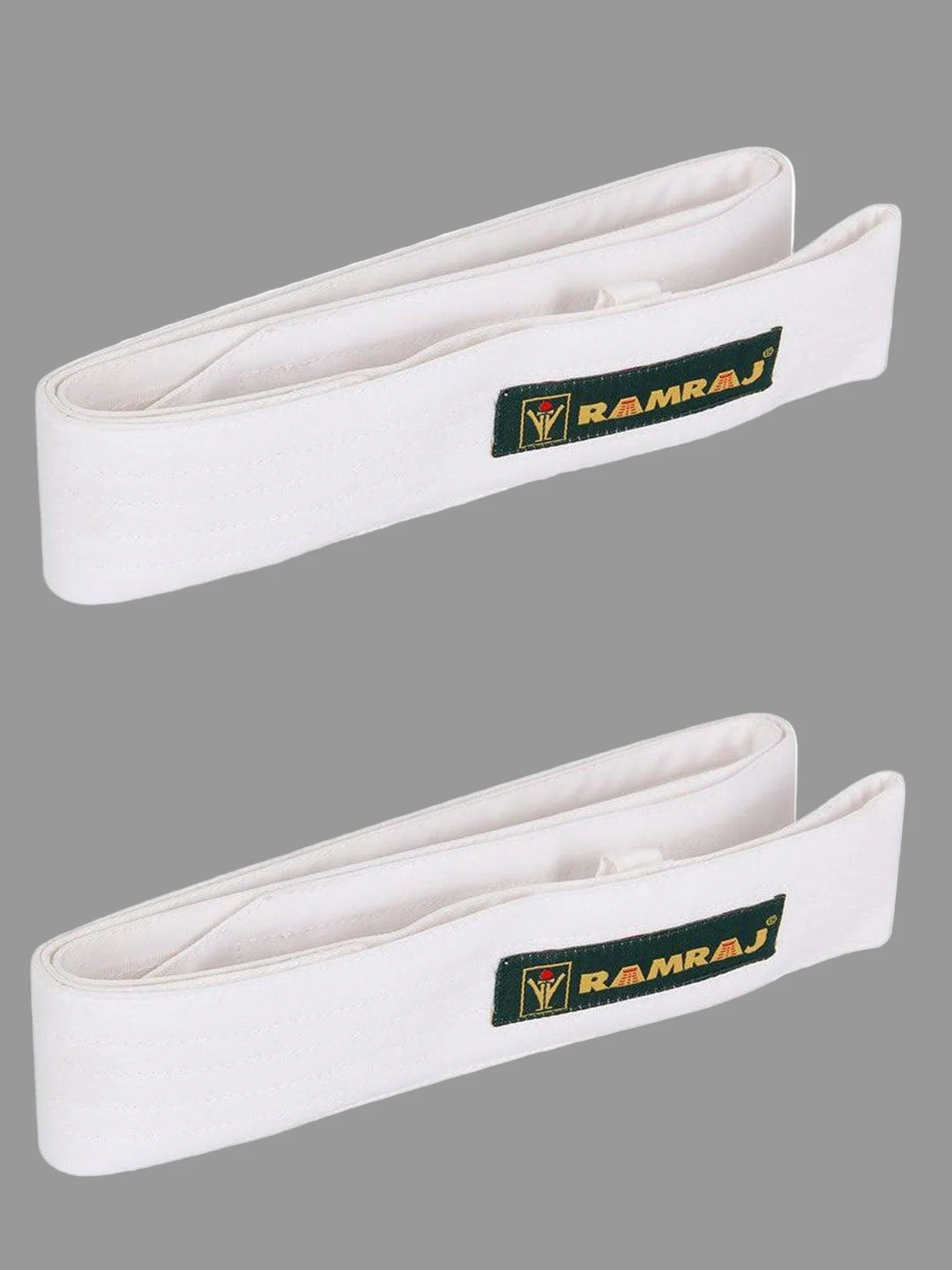 Dhoti Belts White pack of 2 - Image 2
