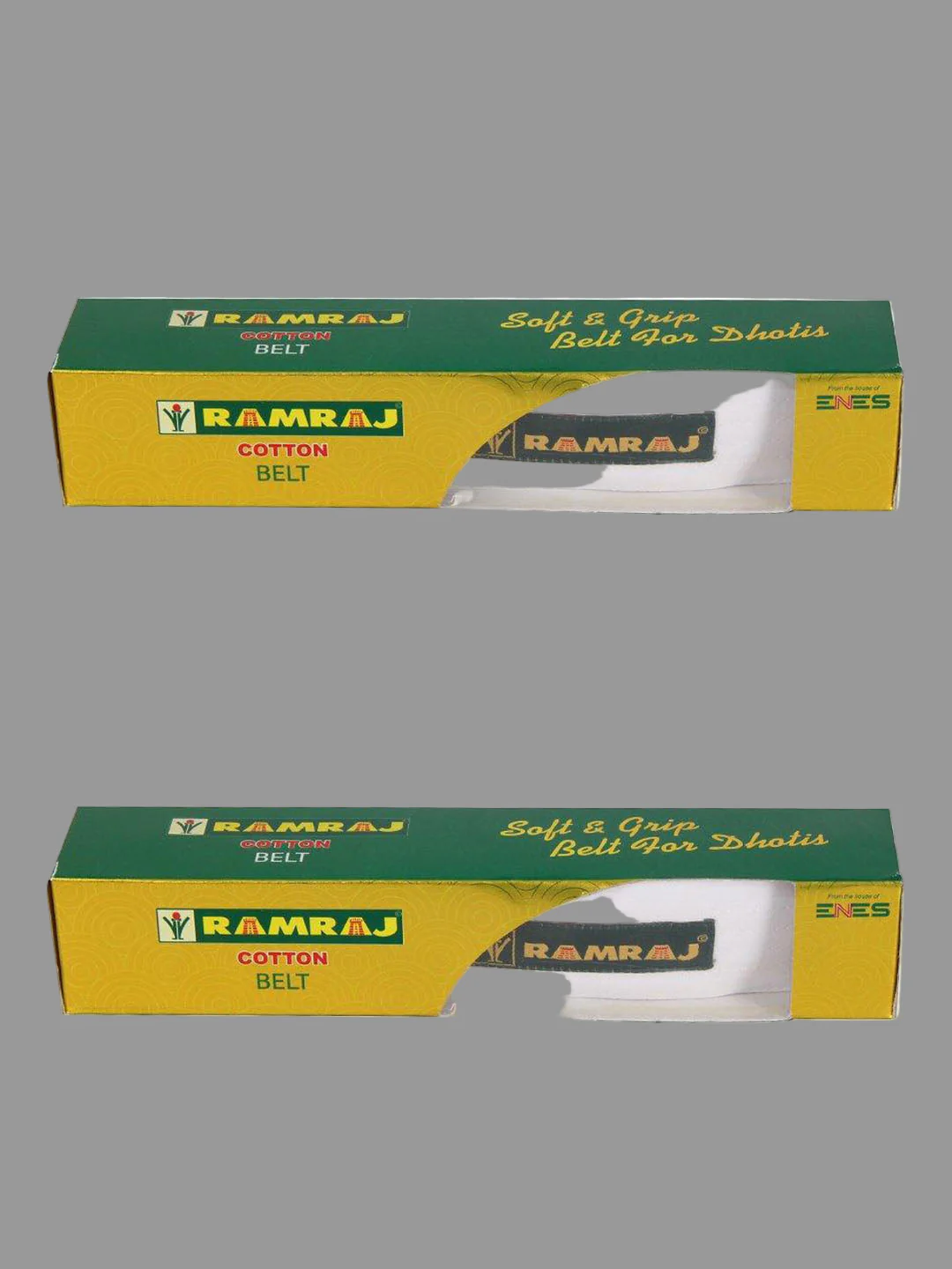 Dhoti Belts White pack of 2 - Image 4