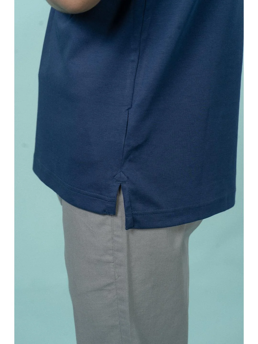 Extra Long Staple Cotton Polo Marine Royal - Image 5