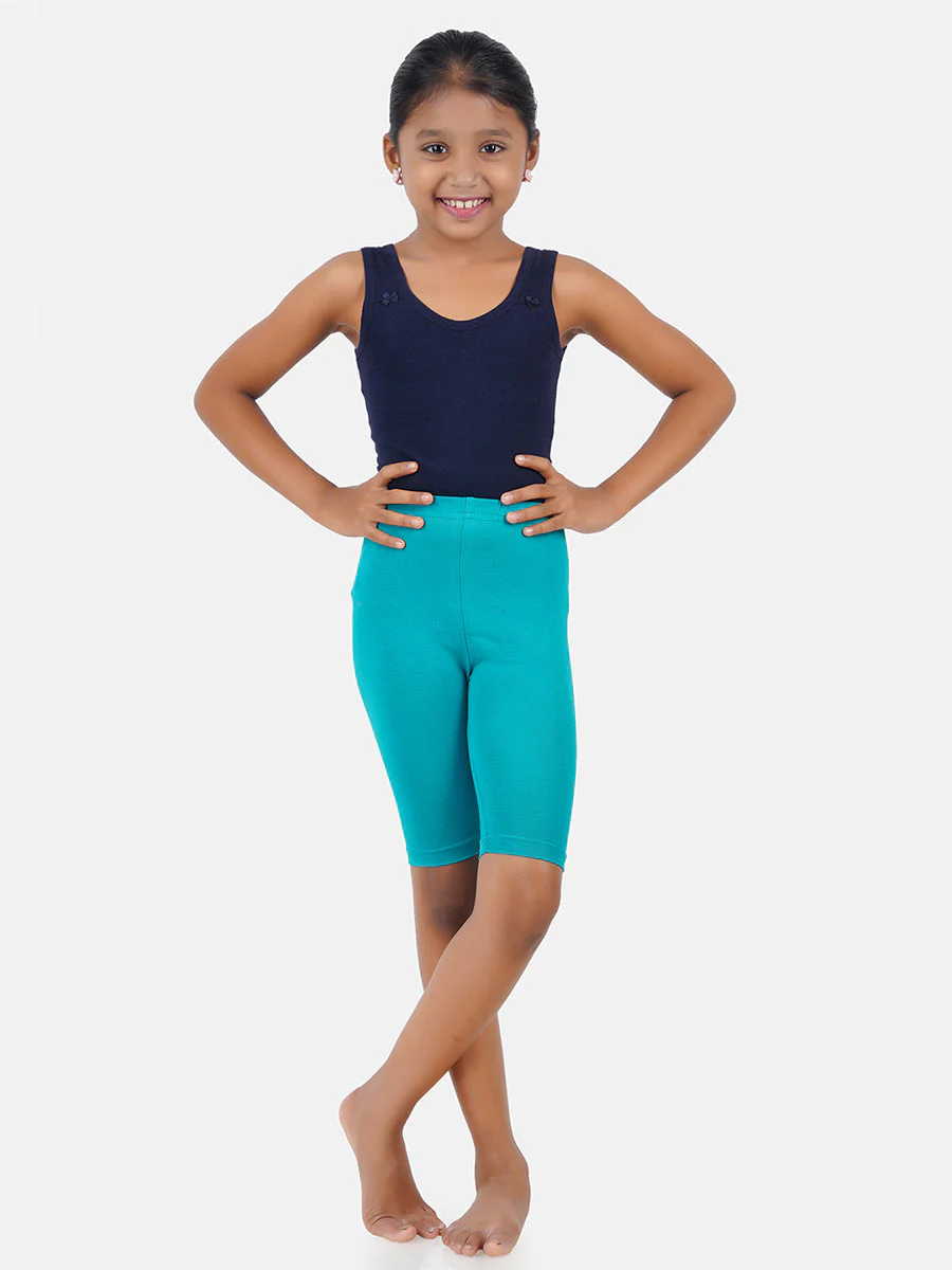 Girls Cotton with Spandex Tights Assorted (2PCs Pack) - Image 4