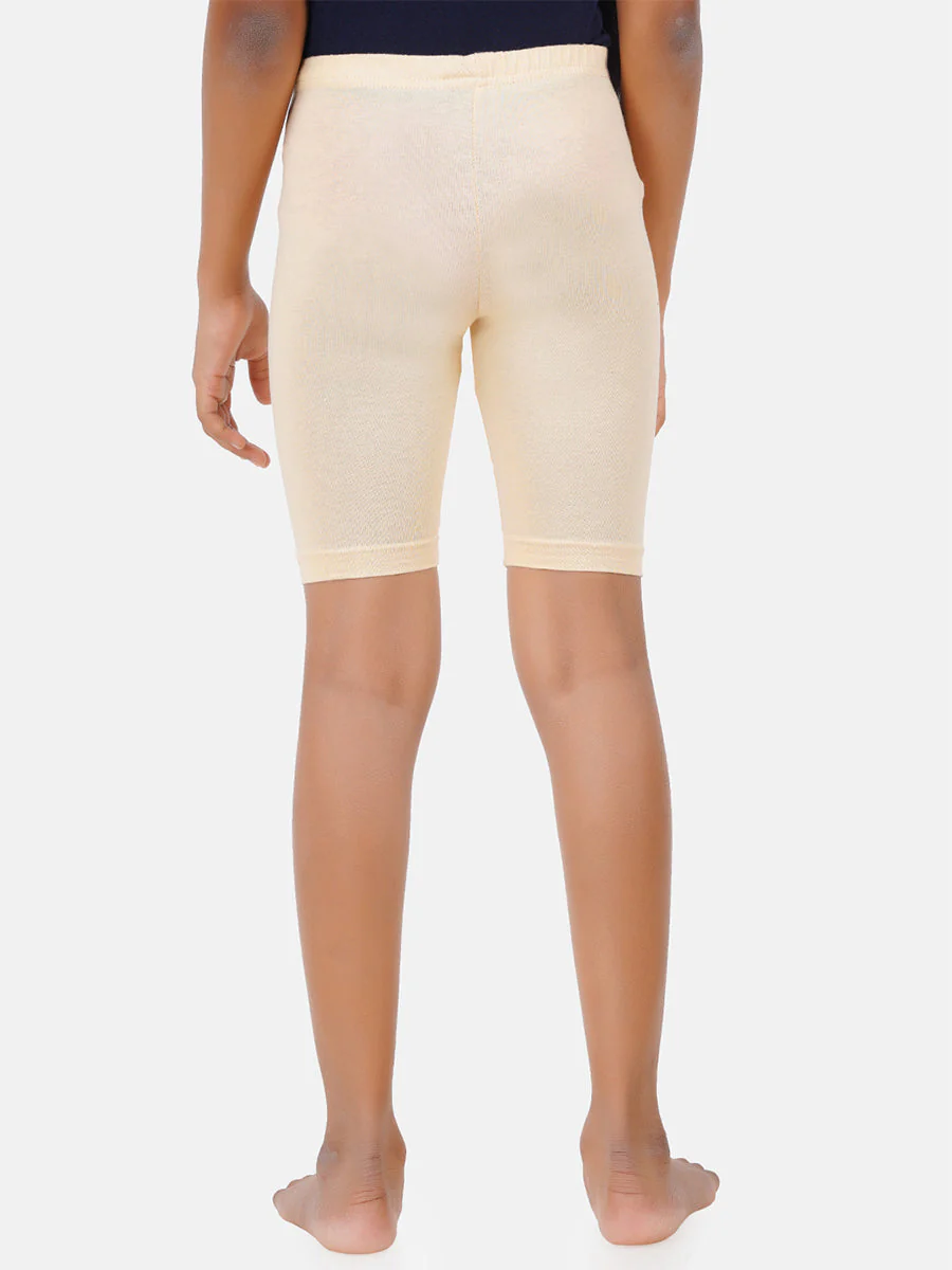 Girls Cotton with Spandex Tights Skin (2PCs Pack) - Image 3